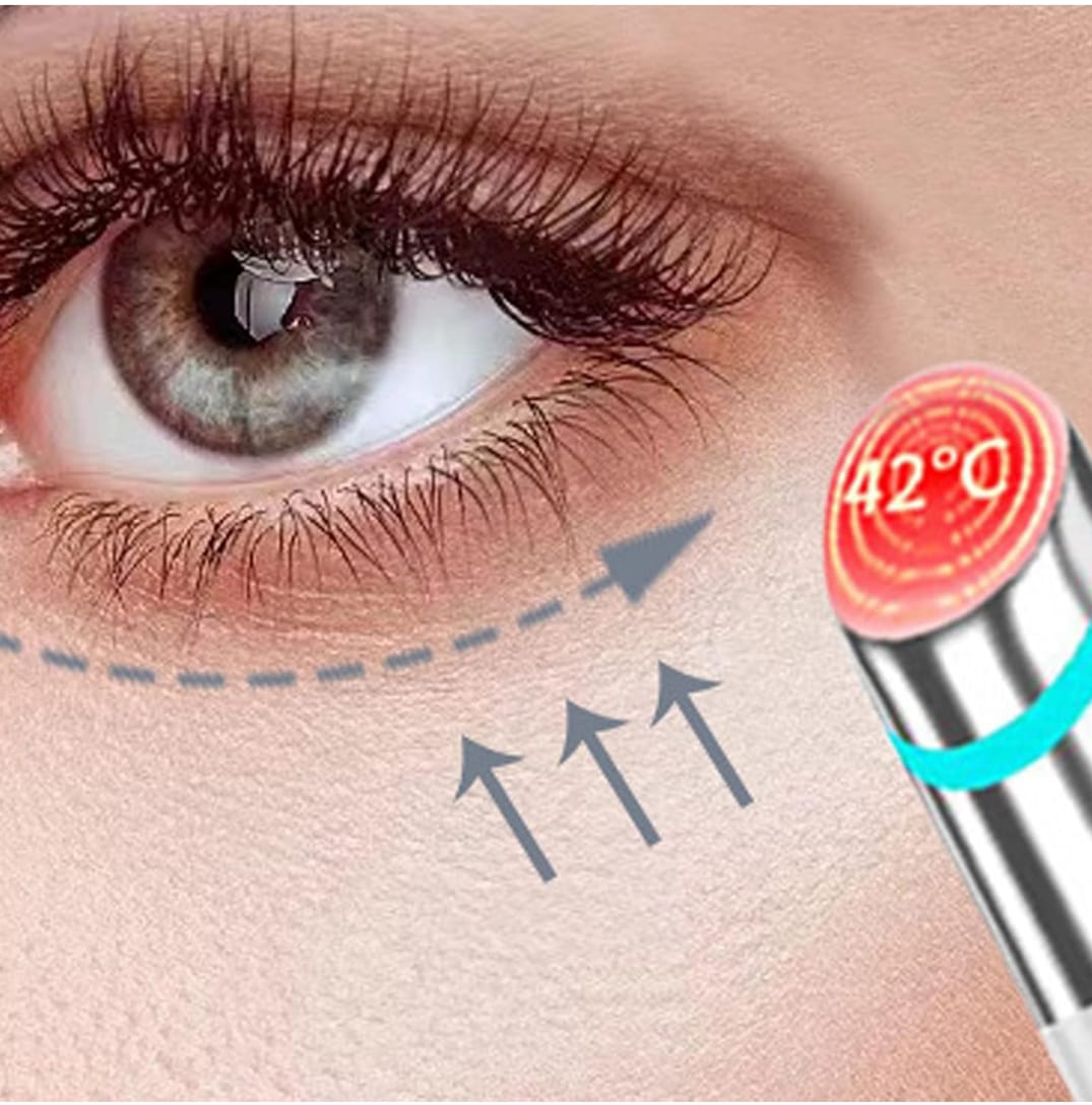 Masajeador de ojos y labio electrico con vibracion